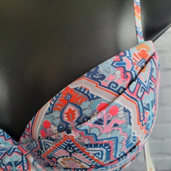 Juniors Aquarius Rising Moonshadow Underwire Bikini Top - Picture 2 of 7